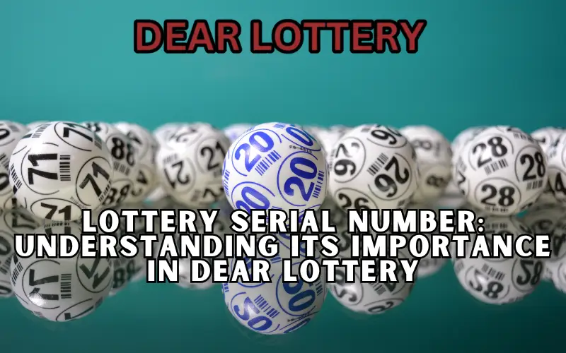 lottery serial number