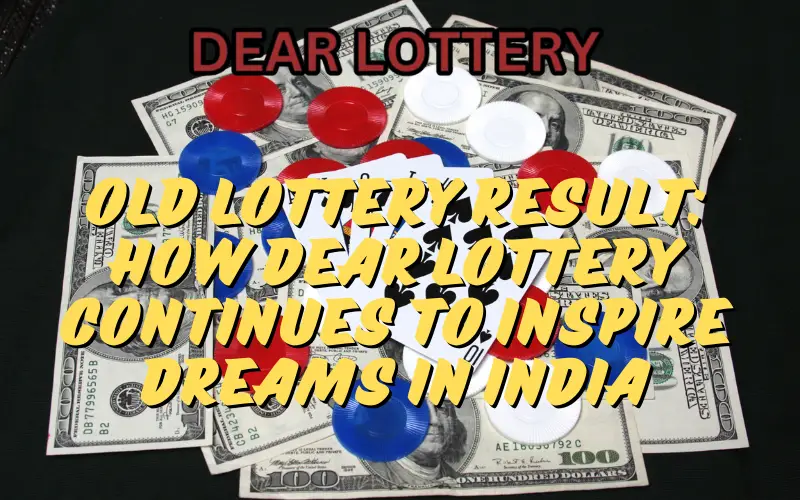 old lottery result