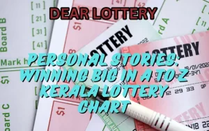 a to z kerala lottery chart